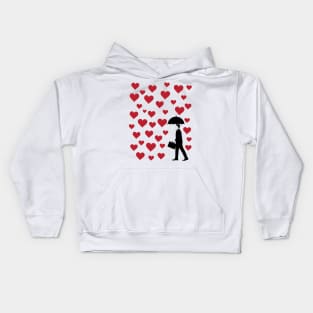 No Love Business Man Kids Hoodie